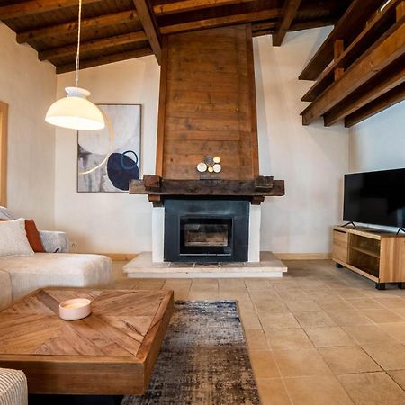 Chalet Vue Mont-Blanc, +4 Chambres, Cheminee Megeve Exterior photo
