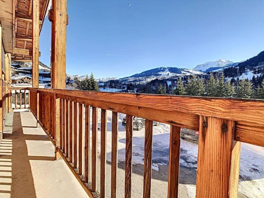Chalet Vue Mont-Blanc, +4 Chambres, Cheminee Megeve Exterior photo