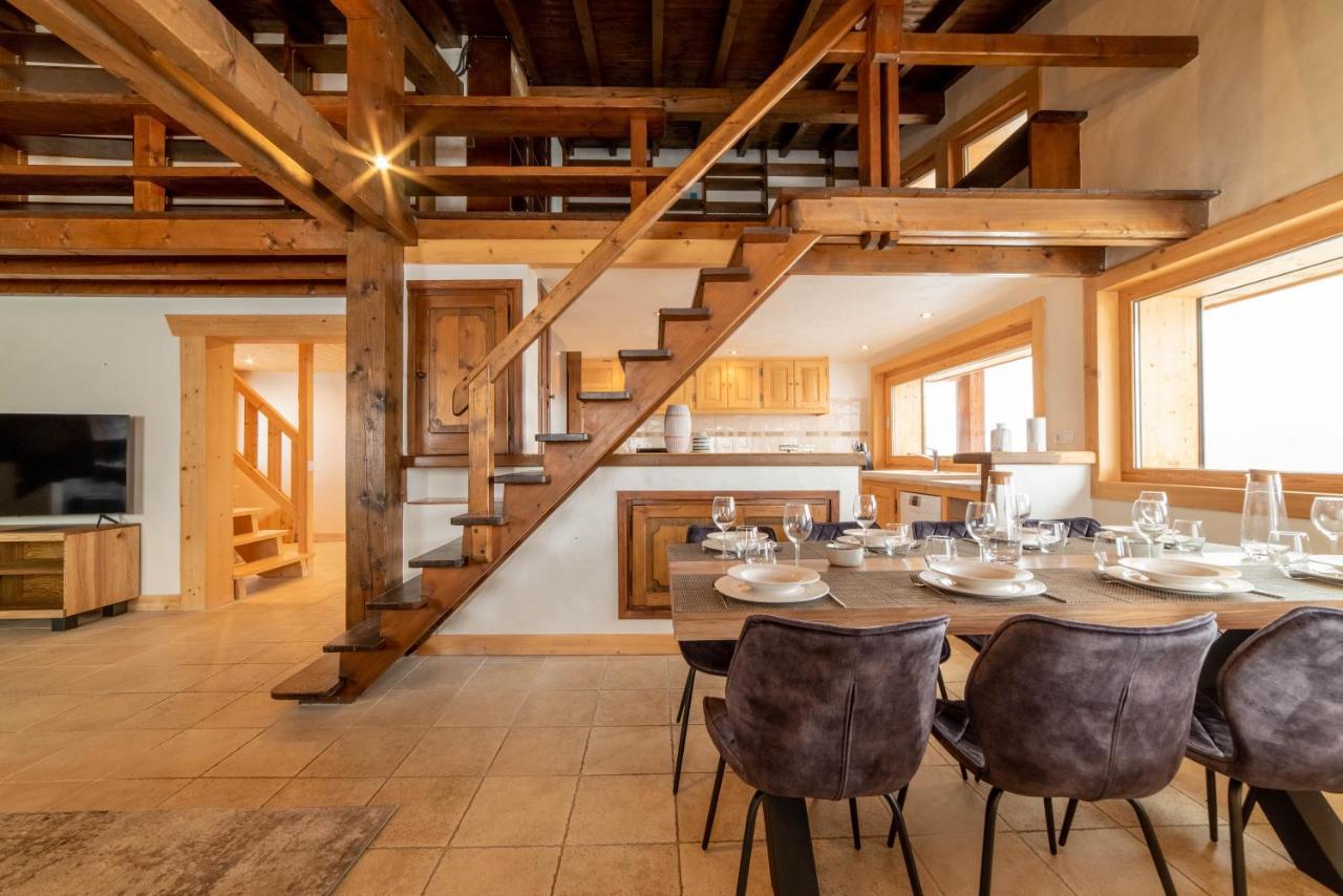 Chalet Vue Mont-Blanc, +4 Chambres, Cheminee Megeve Exterior photo