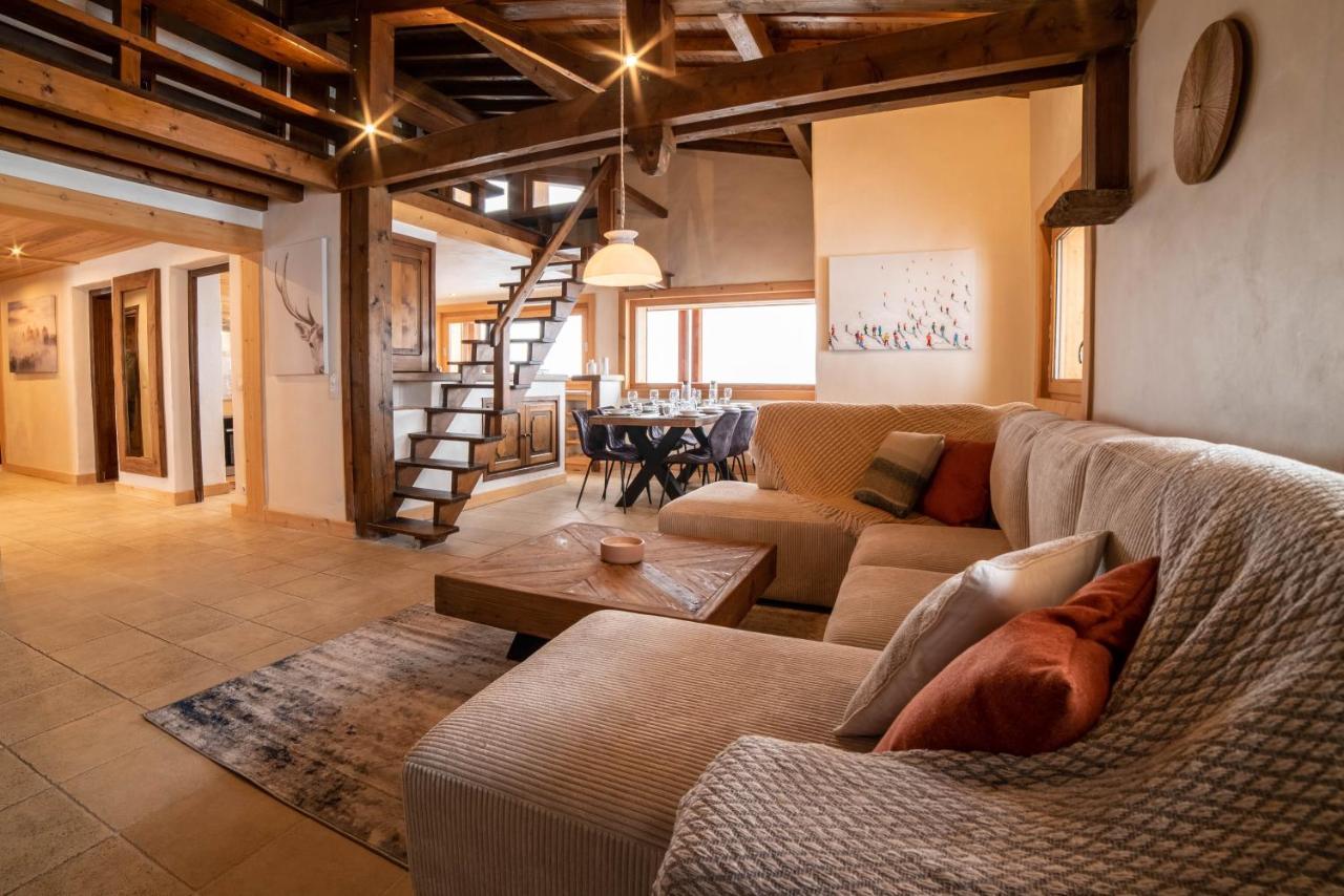 Chalet Vue Mont-Blanc, +4 Chambres, Cheminee Megeve Exterior photo
