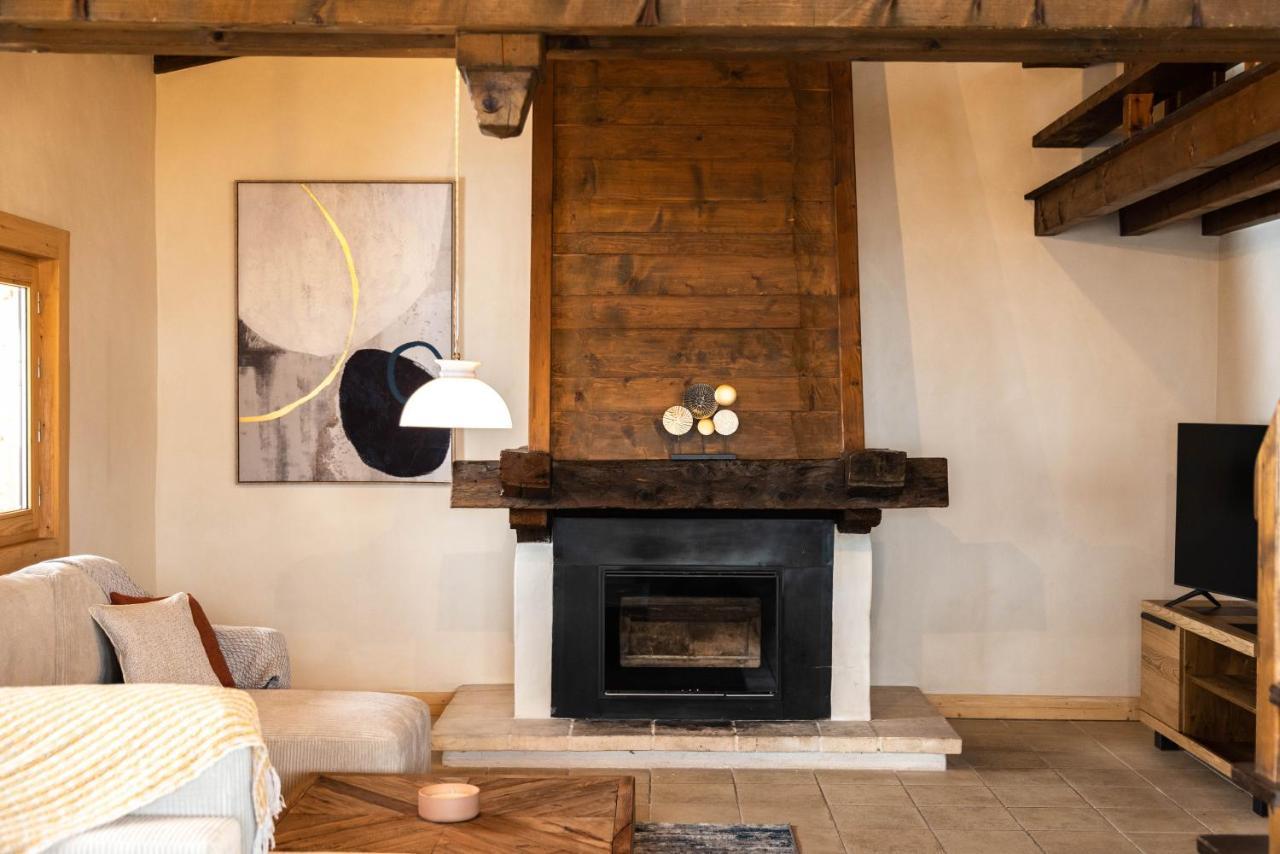 Chalet Vue Mont-Blanc, +4 Chambres, Cheminee Megeve Exterior photo